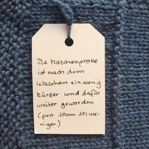 Infos zur Strickprobe Merino Uno